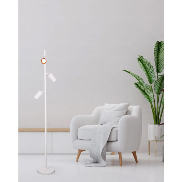 Торшер Goldlux 328199 Maribel GU10 3x12W IP20 Белый - фото №3