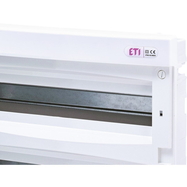 Встраиваемый щиток ETI 001101083 ECМ 2x18PT 36 М с прозрачной дверцей - фото №1