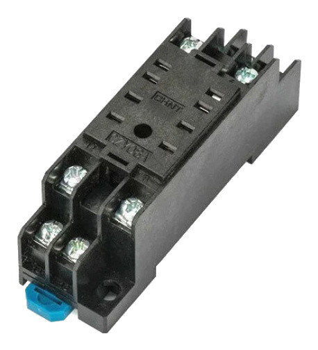 Роз'єм-цоколь Chint CZY08A-E клеми захищені від дотику для NJDC-17(D)/2ZS JZX-22F(D)/2Z (285960)