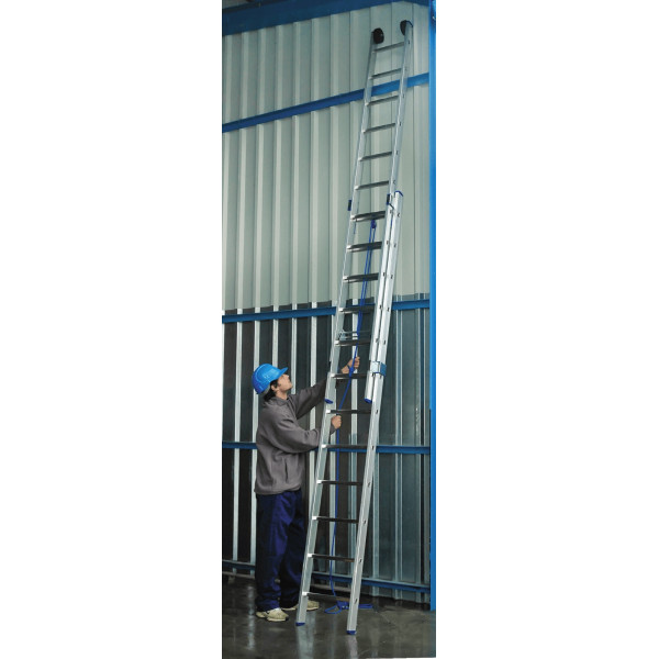 Выдвижная лестница Elkop VHR PL 2x20 на канатной тяге - фото №4