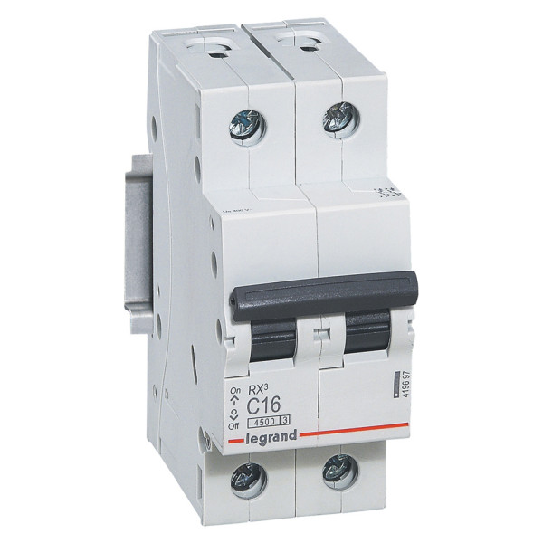 Автоматичний вимикач RX³ 4,5кА 50А 2п C, Legrand