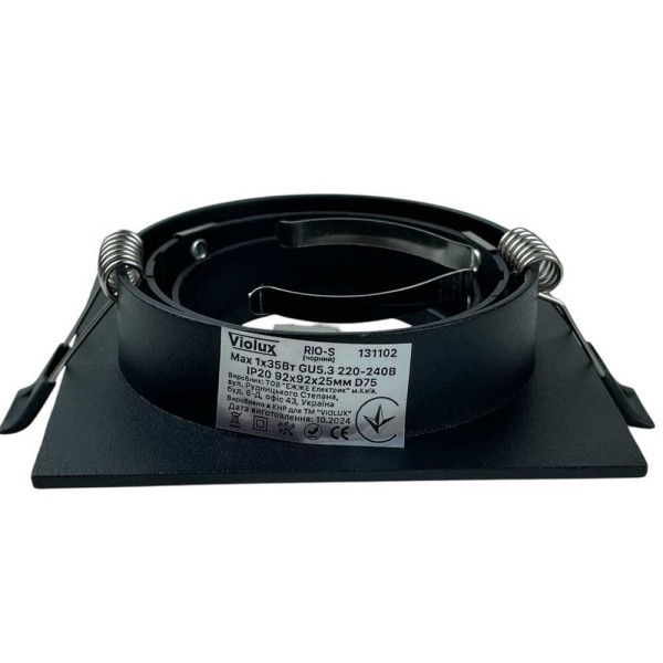 Светильник точечный Violux RIO-S GU5.3 IP20 черный ( 131102 ) - фото №3