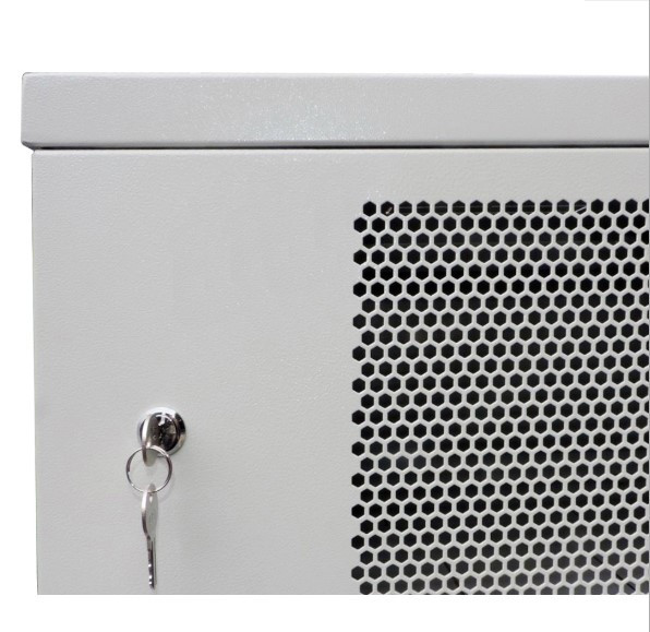 Телекоммуникационный шкаф IPCOM CH 6U перфорация 450мм - фото №4