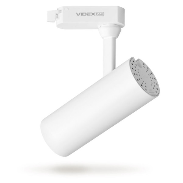 Трековий LED світильник Videx 10Вт 4100K (VL-TR04-104W) білий - фото №1