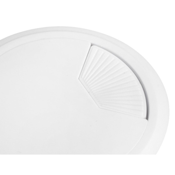 Кабельний громмет Schneider Electric INS61214 D60мм (білий) 2шт - фото №1