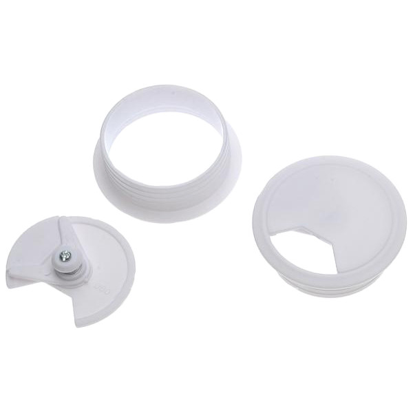 Кабельний громмет Schneider Electric INS61214 D60мм (білий) 2шт - фото №3