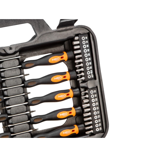 Набір викруток та насадок Neo Tools 04-211 (58шт) - фото №3