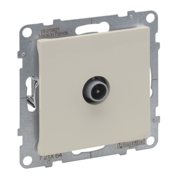 Розетка TV звезда Legrand SUNO (слоновая кость) 721264