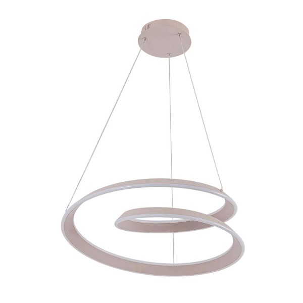 Подвесной светильник, люстра Goldlux 338167 Cashmere Twist LED 1x75W 4000K 10500Lm IP20 бежевый