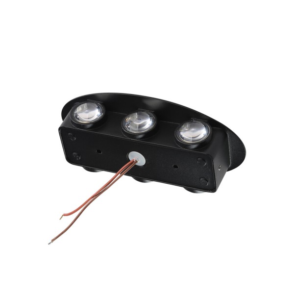 Уличный светильник Italux OWL-55034-BK Pontas LED 1x6W 3000K 430Lm IP54 черный - фото №4