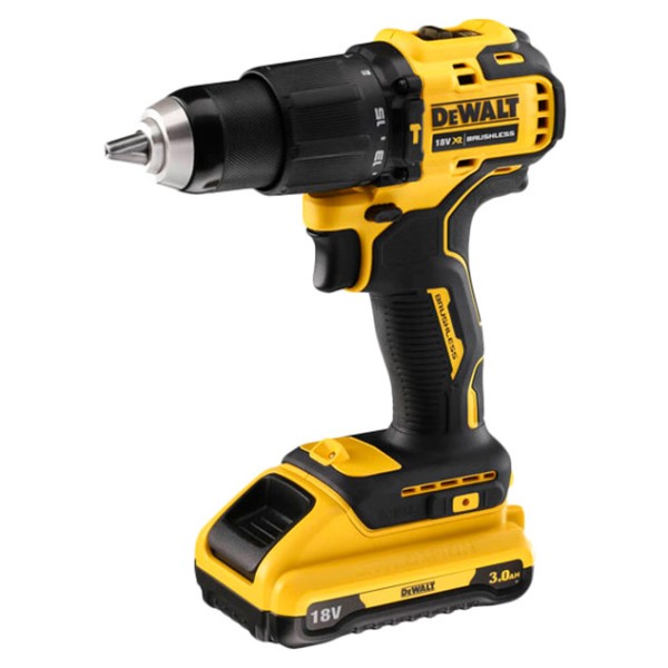 Набор из двух аккумуляторных бесщеточных электроинструментов DeWALT DCK2062M2T XR Li-lon 18В 2х4Ач - фото №3