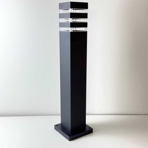 Светильник фасадный Violux TETRIS-60 40Вт E27 IP44 черный ( 500230 ) - фото №4