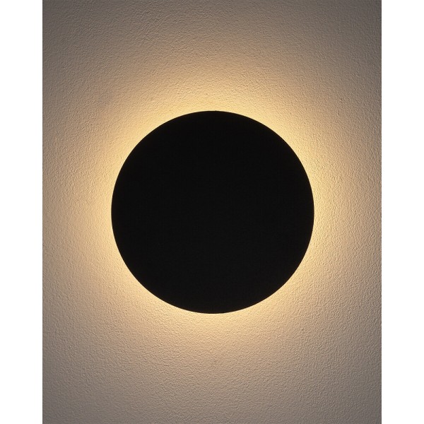 Бра, настенный светильник Nowodvorski 7634 Ring S LED 1x7W 3000K 60Lm IP20 черный - фото №2