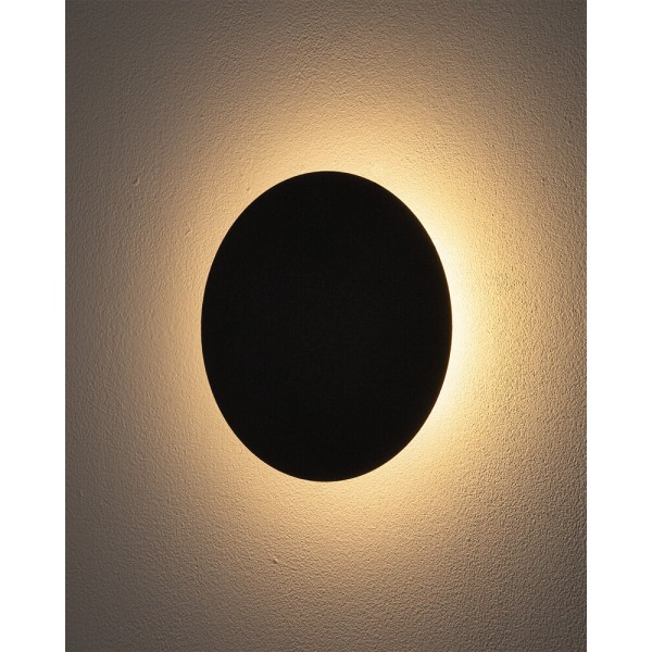 Бра, настенный светильник Nowodvorski 7634 Ring S LED 1x7W 3000K 60Lm IP20 черный - фото №3