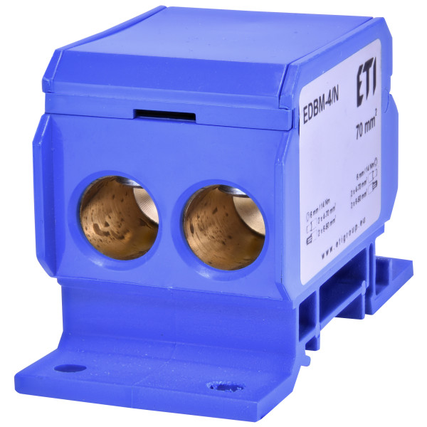 Распределительный блок ETI 001102414 EDBM-4/N (192А 3x4-70)