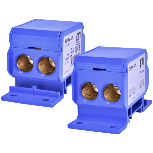 Распределительный блок ETI 001102414 EDBM-4/N (192А 3x4-70) - фото №1