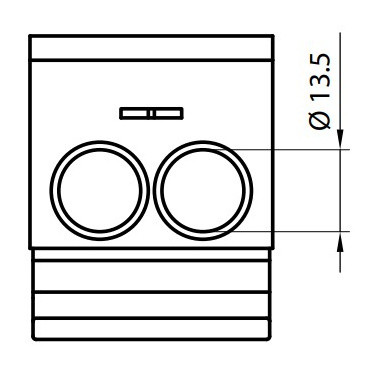 Распределительный блок ETI 001102414 EDBM-4/N (192А 3x4-70) - фото №3