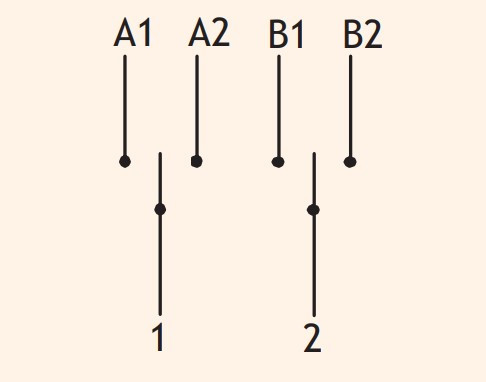 Кулачковий перемикач у корпусі ETI 004773194 CS 40 52 PNG (2p «1-0-2» IP65 40A) - фото №2