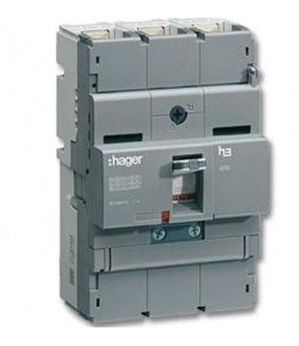 Автоматичний вимикач Hager x250, In=250А, 3п, 40kA