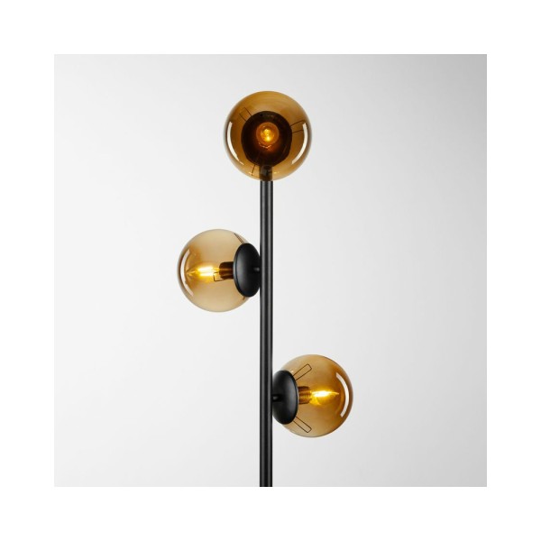 Торшер Imperium Light 1403150.05.23 Frost E14 3X40W Bk - фото №1