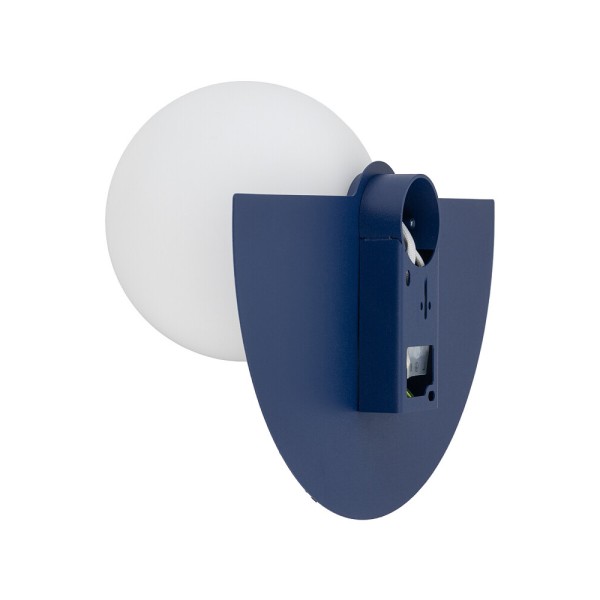 Бра, настінний світильник Nowodvorski 12601 Saturn S G9 1x4W IP20 синій - фото №4