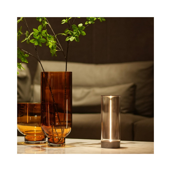 Настільна лампа з акумулятором, нічник Zuma Line 1002 Esterno Led 1x1.2W 2700K 100Lm IP20 Чорна - фото №3