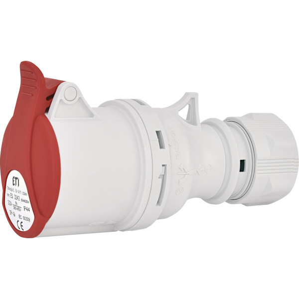 Кабельный силовой разъем ETI 004482004 ES-3243 IP44 (32A 400V 3P+PE)