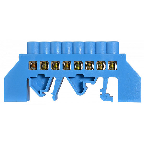 Нульова шина Аско-Укрем ВС-3А на 8 отворів (A0150120055) - фото №1