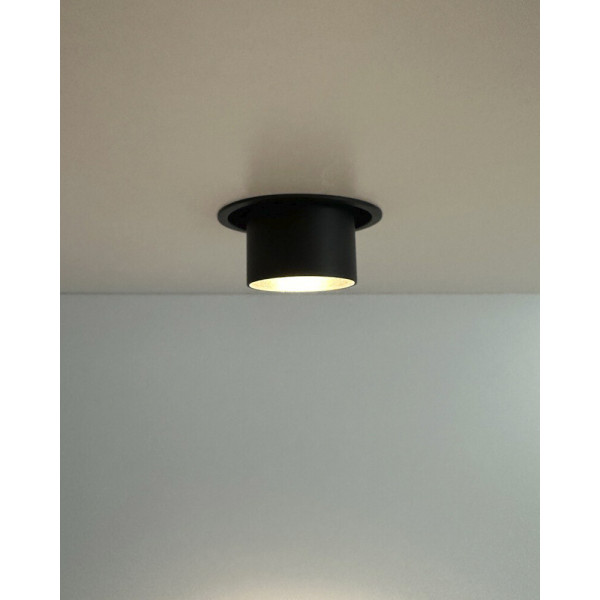 Точковий світильник Nowodvorski 10799 Mono Slide GU10 1x10W IP20 чорний - фото №1