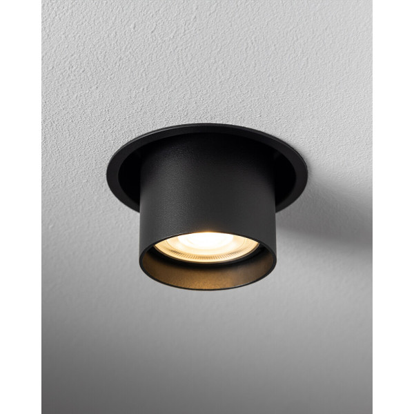 Точковий світильник Nowodvorski 10799 Mono Slide GU10 1x10W IP20 чорний - фото №2