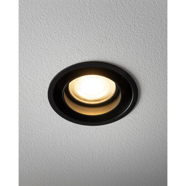 Точковий світильник Nowodvorski 10799 Mono Slide GU10 1x10W IP20 чорний - фото №3