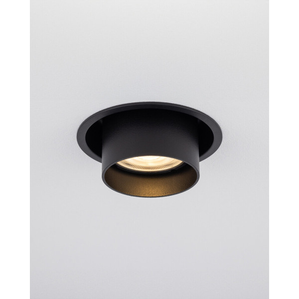 Точковий світильник Nowodvorski 10799 Mono Slide GU10 1x10W IP20 чорний - фото №4