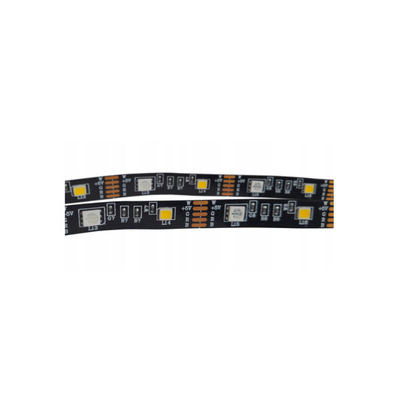Світлодіодна стрічка для підсвітки телевізора Goldlux 321336 Led RGB 2x8W 3000K 55Lm IP20 BK - фото №1