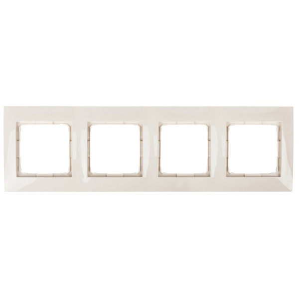 Четырехместная рамка Kontakt Simon Simon 54 Premium DR4/41 (кремовый)