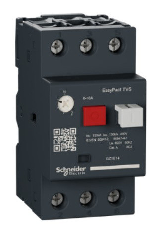 Автомат защиты двигателя Schneider Electric GZ1E14 GZ1E 6-10A - фото №1