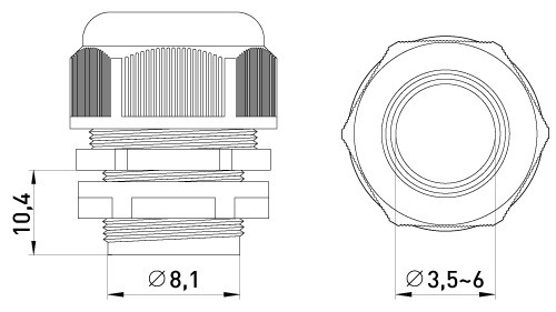 Кабельный ввод E.Next e.pg.stand.7 (s018001) - фото №1