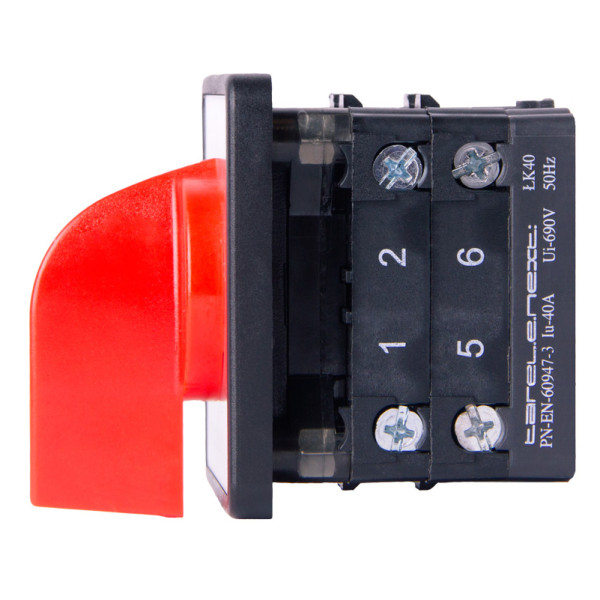 Щитовой пакетный переключатель E.Next LK40/2.211-ZP/45 3p 0-1 40А (8611-200) - фото №1