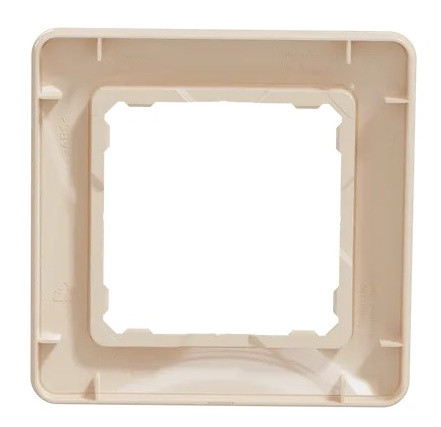 Рамка 1-постовая Schneider Electric Sedna Design бежевая SDD312801 - фото №3