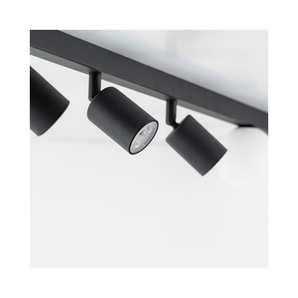 Світильник поворотний, спот TK Lighting 10004 Vox GU10+G9 8x10+6W IP20 Bk - фото №1