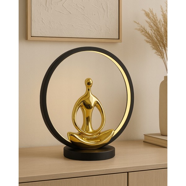 Настольная лампа Zuma Line 5905316663091 Yoga LED 1x4W 3000K 150Lm IP20 черная - фото №3