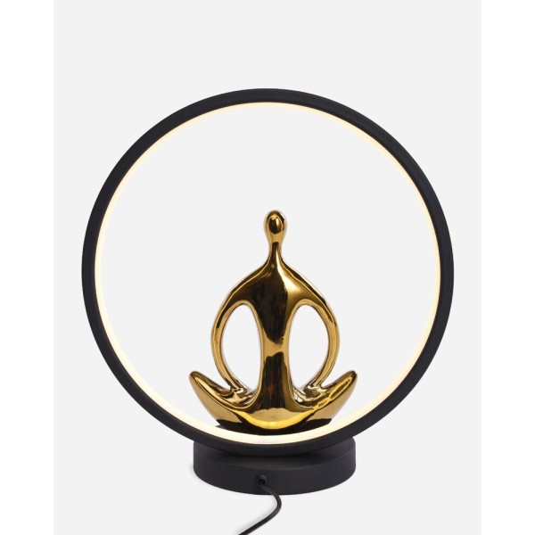 Настольная лампа Zuma Line 5905316663091 Yoga LED 1x4W 3000K 150Lm IP20 черная - фото №4