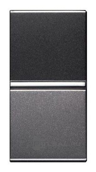 Одноклавишный перекрестный выключатель ABB Zenit N2110 AN 1М (антрацит)