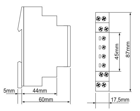 Реле часу Schrack 8А - фото №3