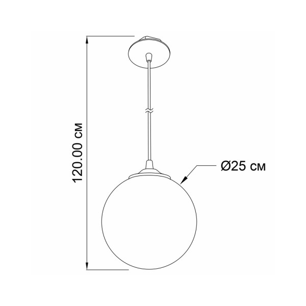 Подвесной светильник, люстра Imperium Light 294125.01.01 River - фото №2
