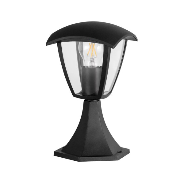 Вуличний світильник Goldlux 311894 Igma E27 1x12W IP44 чорний