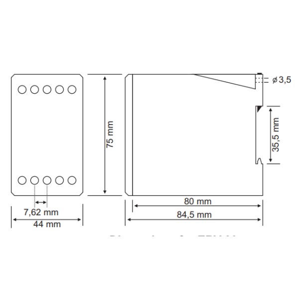 Реле времени ERF-09 - фото №3