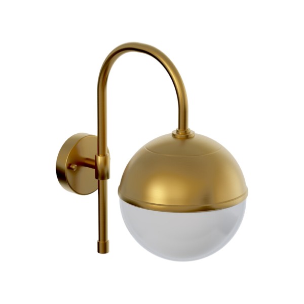 Бра, настінний світильник Pikart 38752-2 Kilinski E27 1x60W IP20 латунний - фото №1