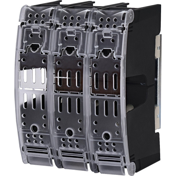 Ізольований тримач запобіжника ETI 004132121 із захисними кришками PKIP 00 3p 160A (M8-M8) S