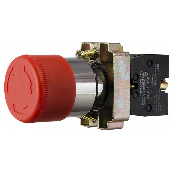 Кнопка безпеки Аско-Укрем XB2-BS442 Ø30мм (A0140010082)