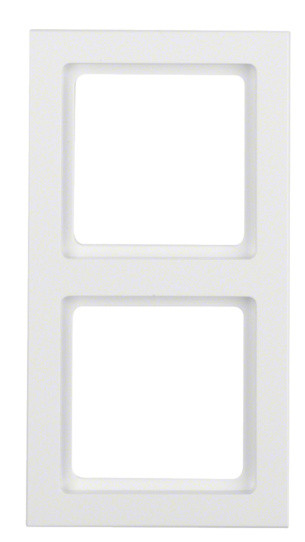 Рамка 2-местная полярная белизна Berker Q.3